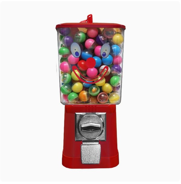 Candy Vending Machine - Máquina Dispensadora de Doces e Bolinhas