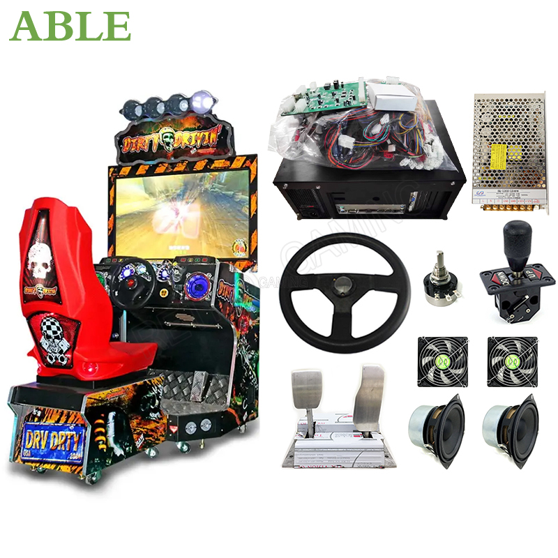 Skee Ball Arcade - Máquina de jogo de arcada suja