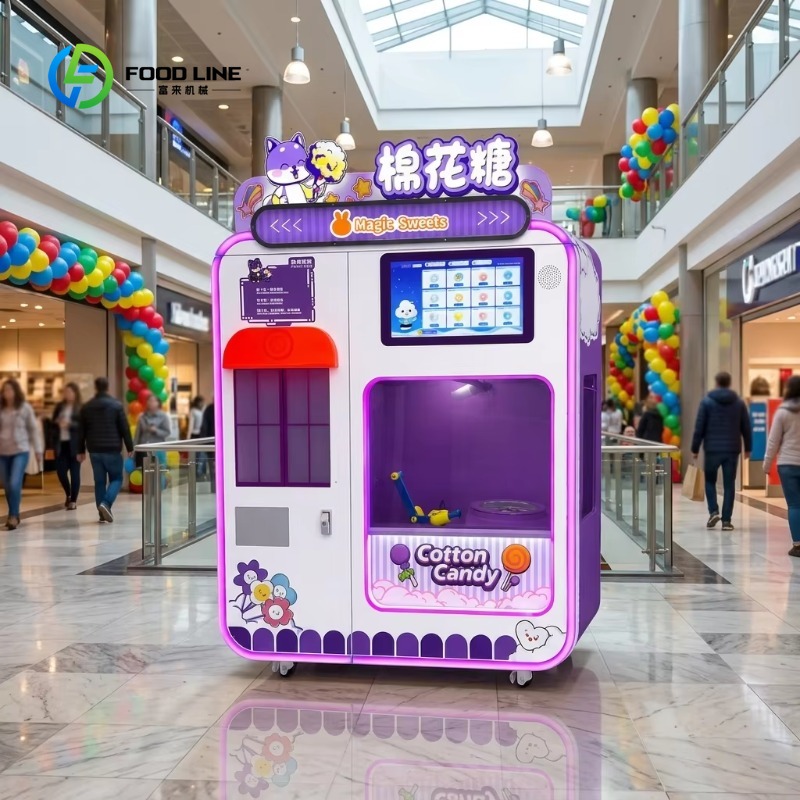 Candy Vending Machine - Máquina de Venda Automática de Algodão