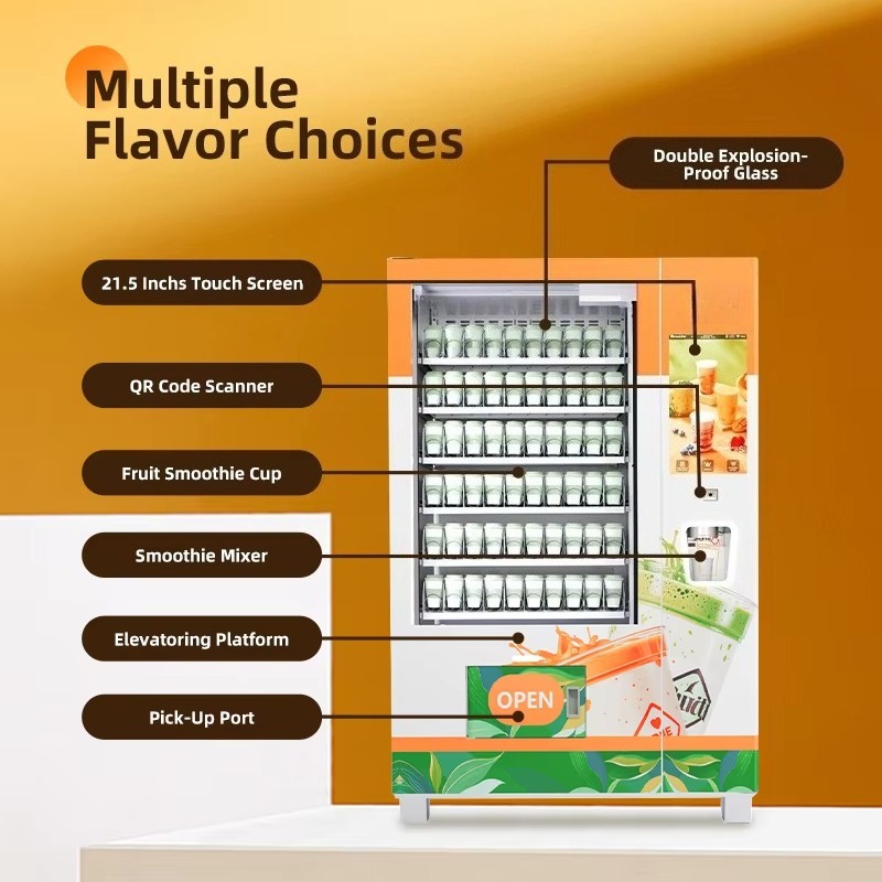 Máquina de Venda Automática Pe - Slushie Machine Vending avaliação e preço