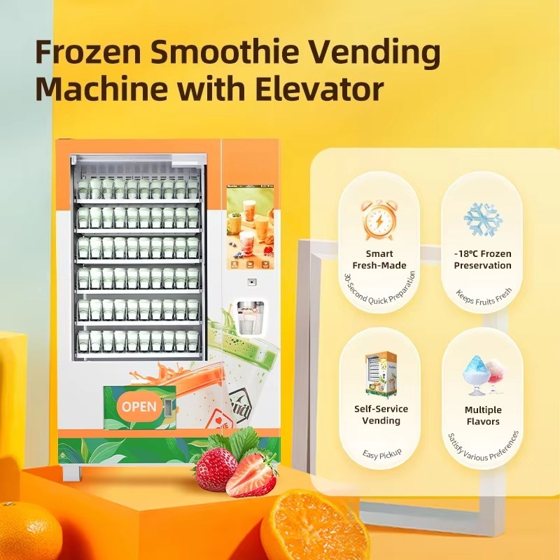 Máquina de Venda Automática Pe - Slushie Machine Vending avaliação e preço