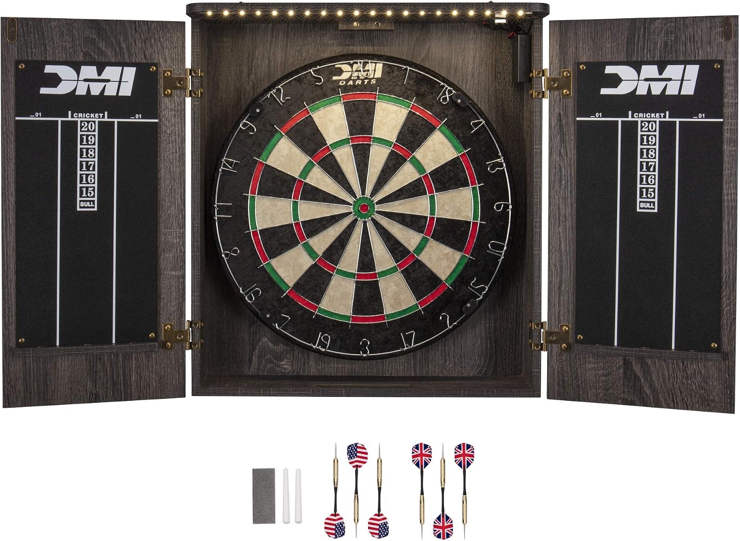 Conjuntos de Armários para Dar - Electronic Dartboard Cabinet avaliação e preço