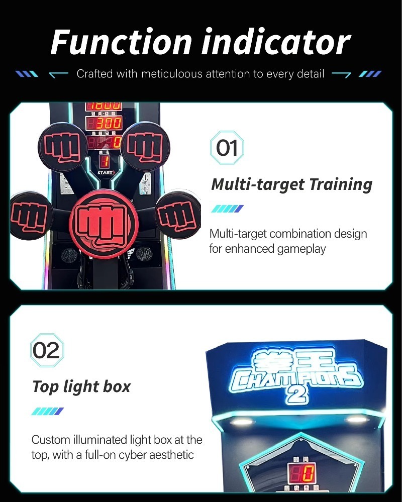 Máquina de Boxe Eletrônica Com - Air Hockey Table avaliação e preço