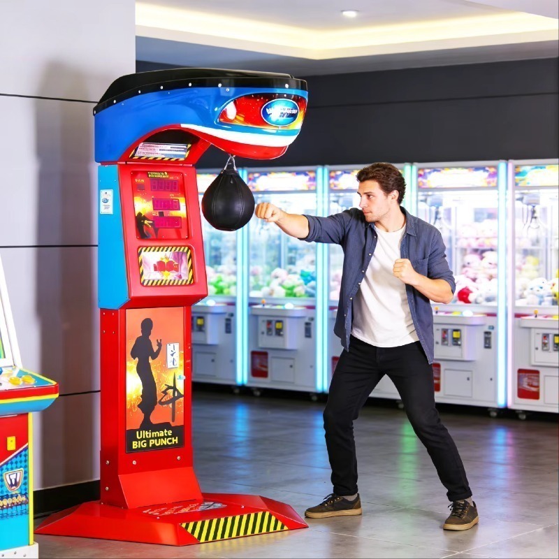 Máquina de Boxe Eletrônica Com - Air Hockey Table avaliação e preço