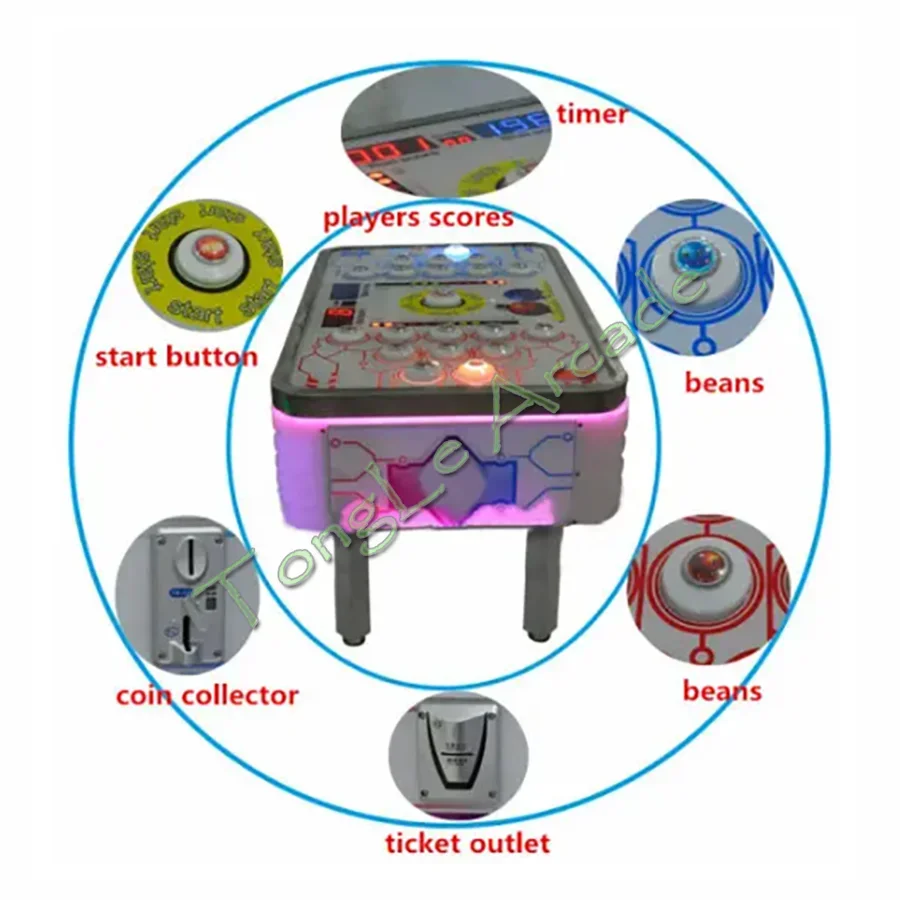 Kit DIY Naughty Beans, equipam - Skee Ball Arcade avaliação e preço