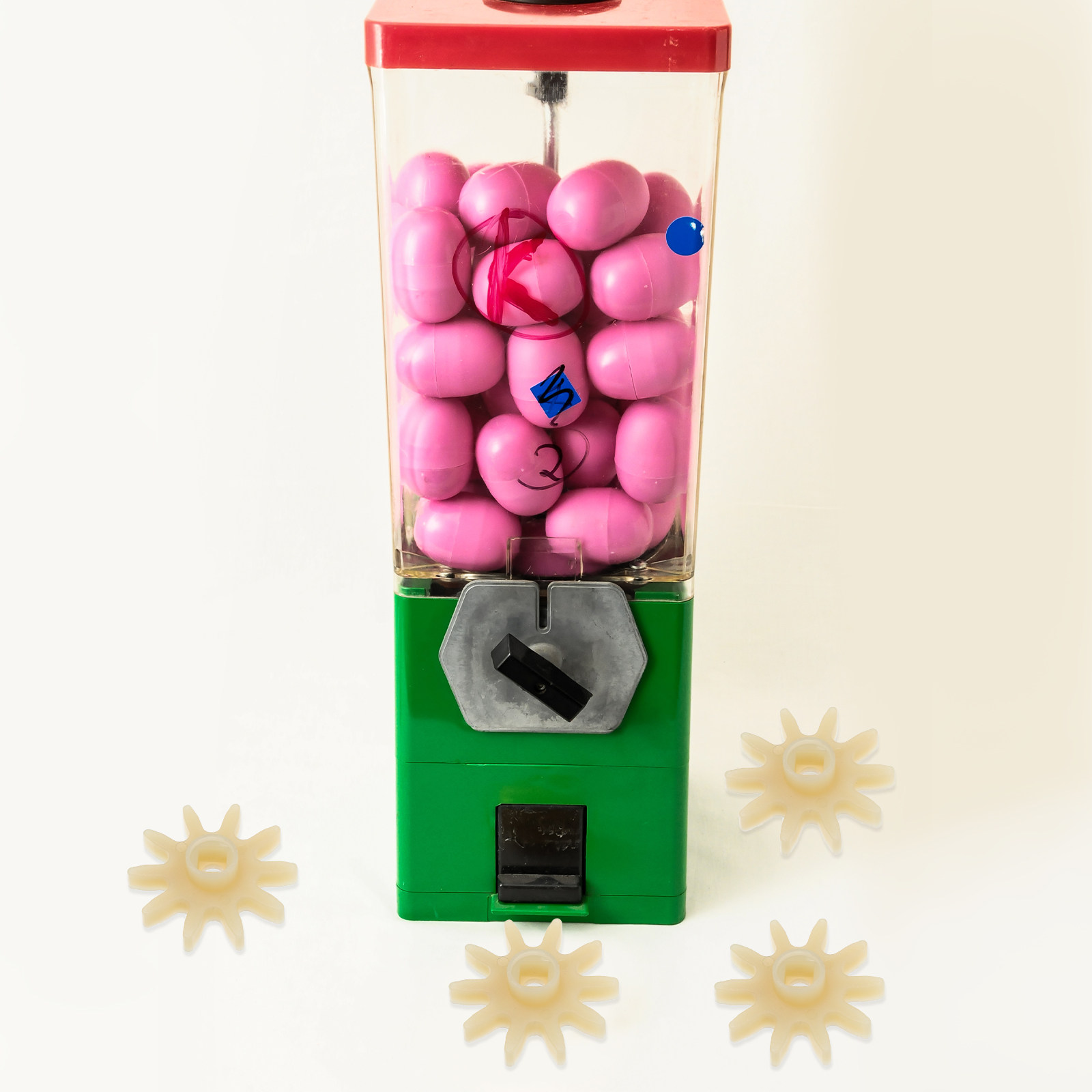 10 Peças de Engrenagens Pequen - Candy Vending Machine avaliação e preço