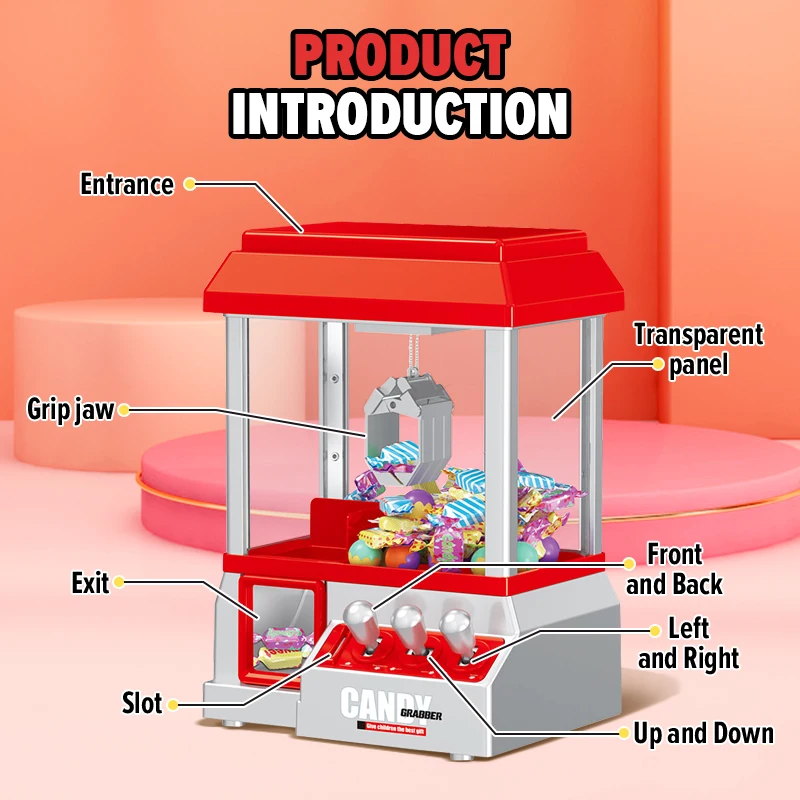 Máquina de Garra Eletrônica de - Claw Crane Machine avaliação e preço