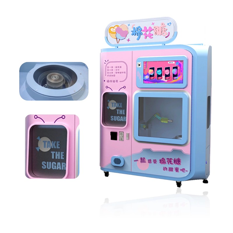 Máquina de Algodão Doce Automá - Candy Vending Machine avaliação e preço