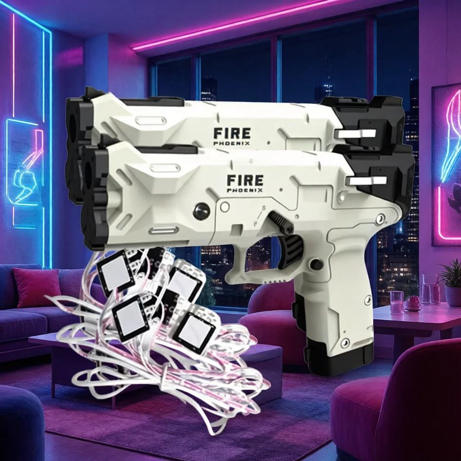 Pistola de Luz Eletromagnética - Gun Shooting Arcade avaliação e preço