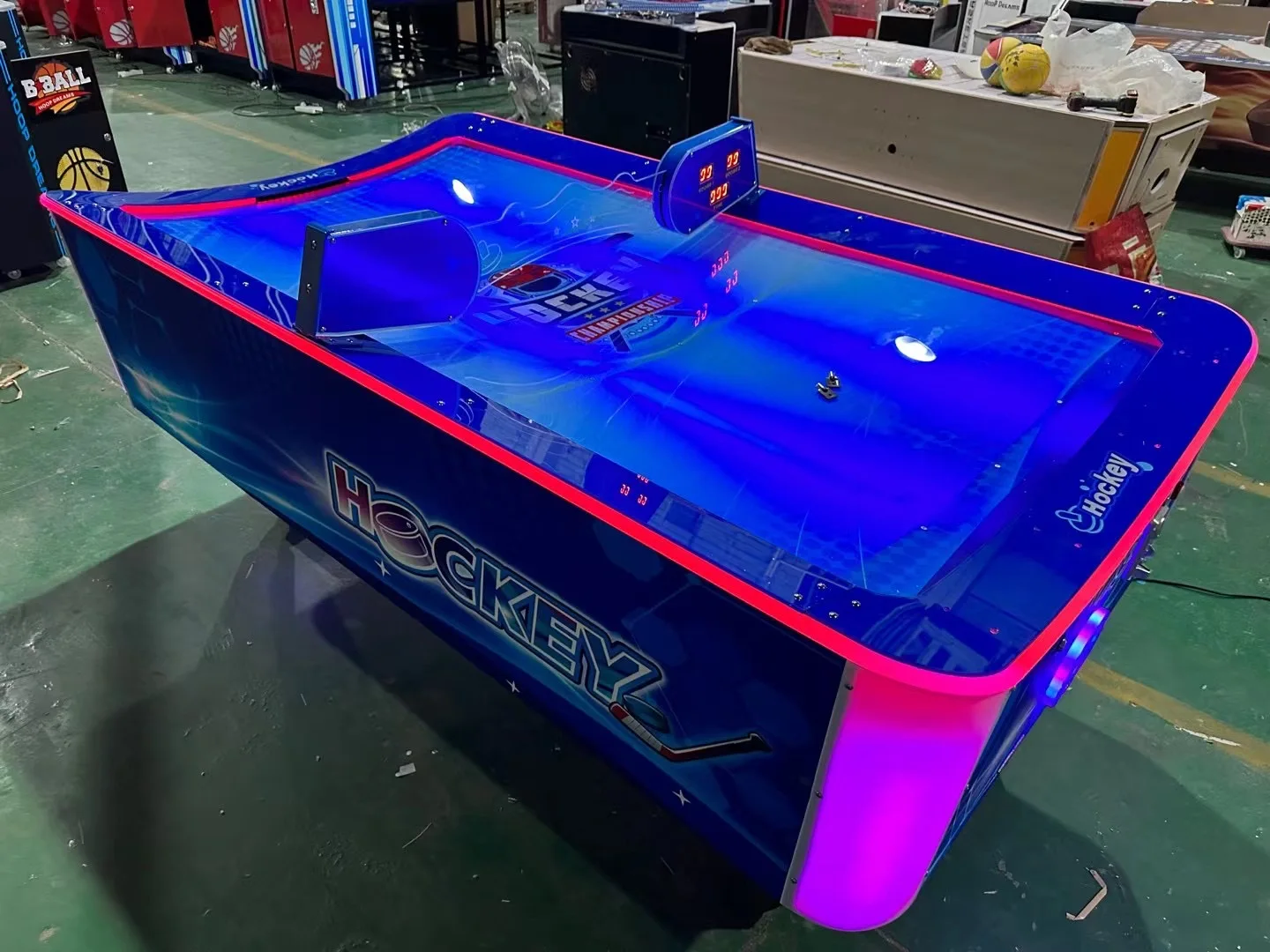 Máquina de Jogo Simulador de A - Air Hockey Table avaliação e preço