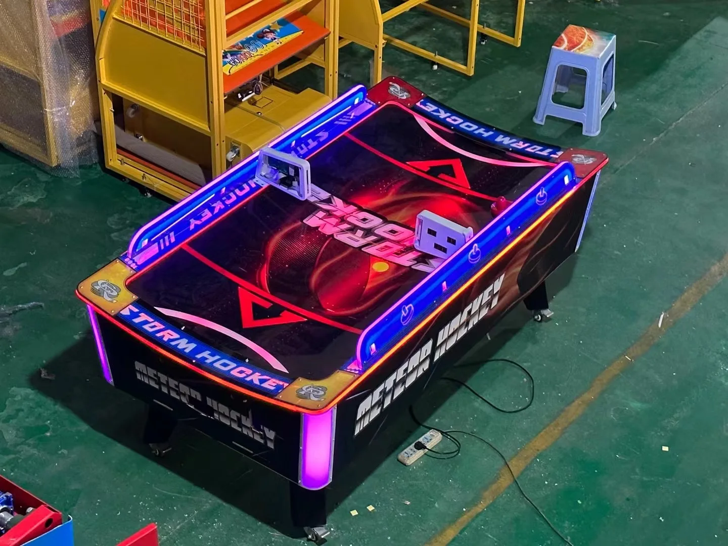 Máquina de Jogo Simulador de A - Air Hockey Table avaliação e preço