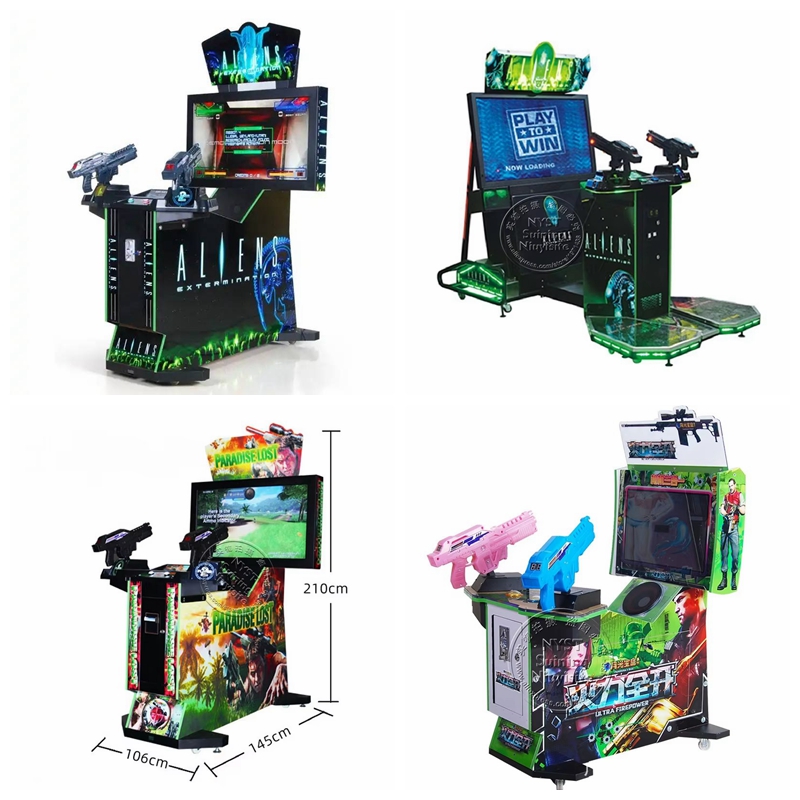 Máquina de Jogo de Tiro de Ali - Gun Shooting Arcade avaliação e preço